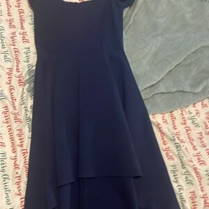 Elegant Navy Blue Dress